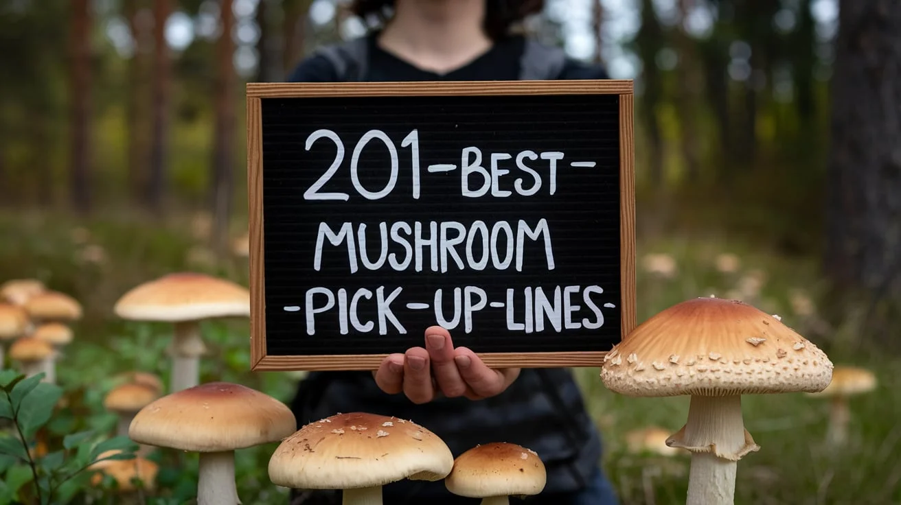 Best Mushroom Pick-Up Lines 🍄