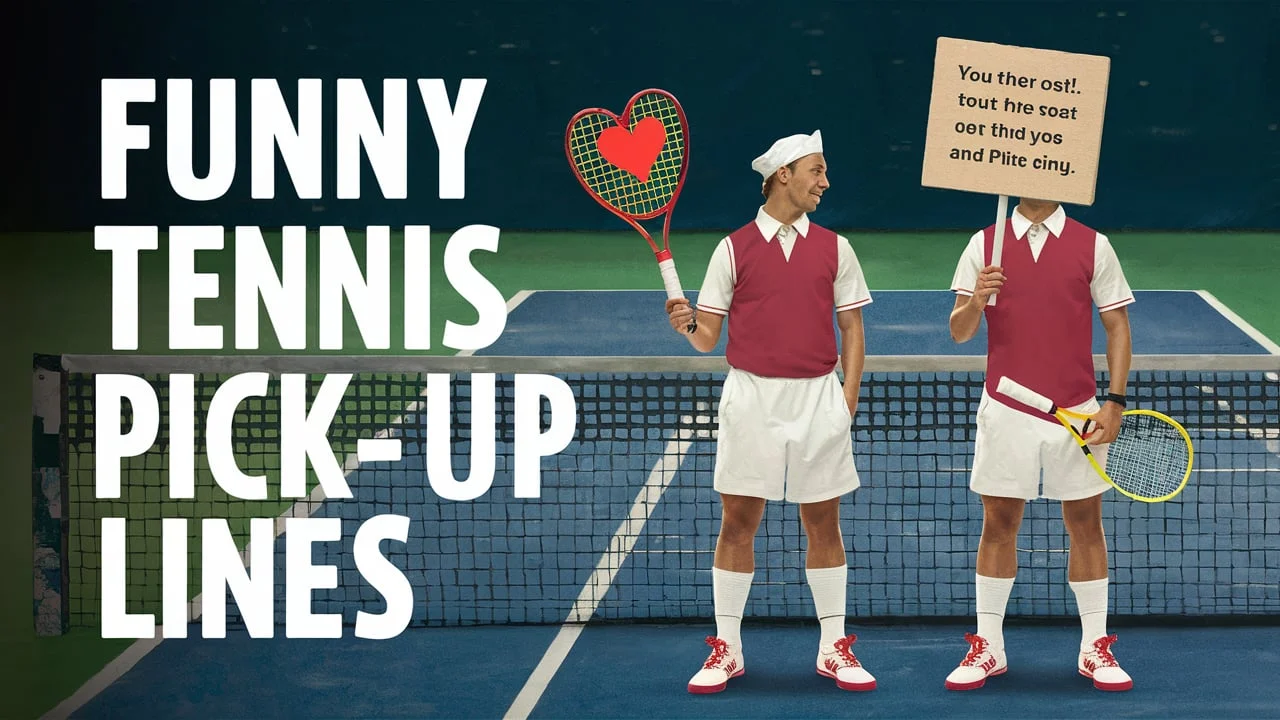 Funny Tennis Pick-Up Lines