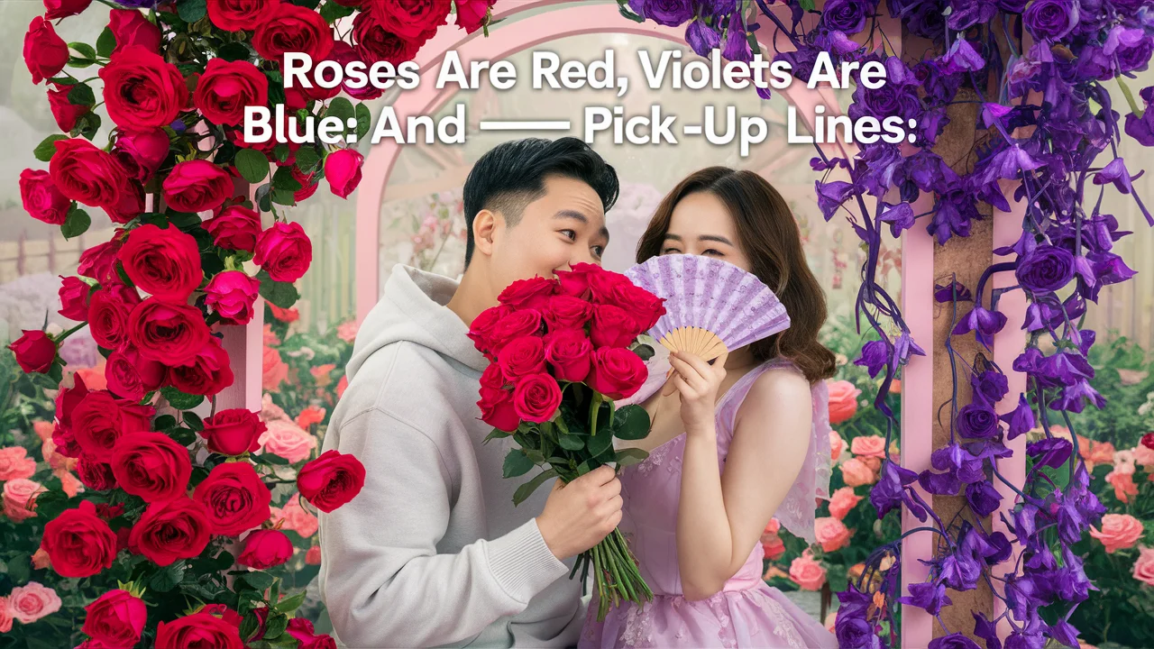 Roses Are Red, Violets Are Blue Pick-Up Lines