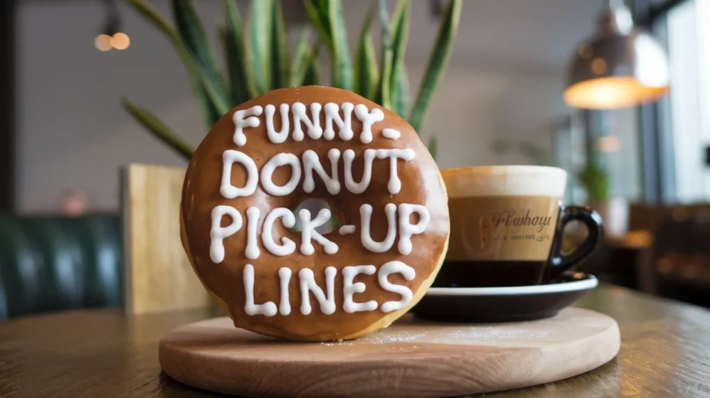 🍩 Funny Donut Pick-Up Lines