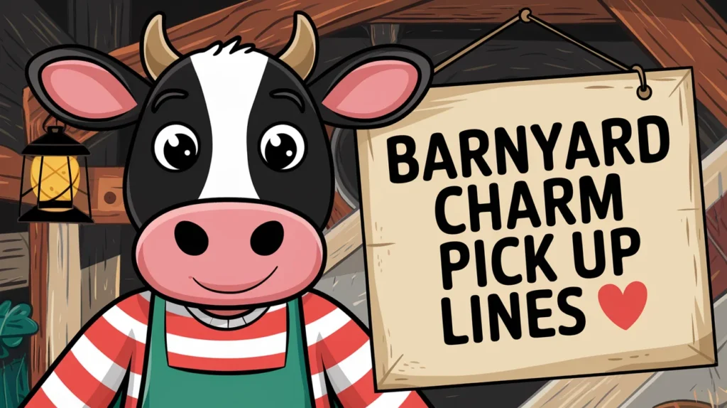 Barnyard Charm Pick Up Lines