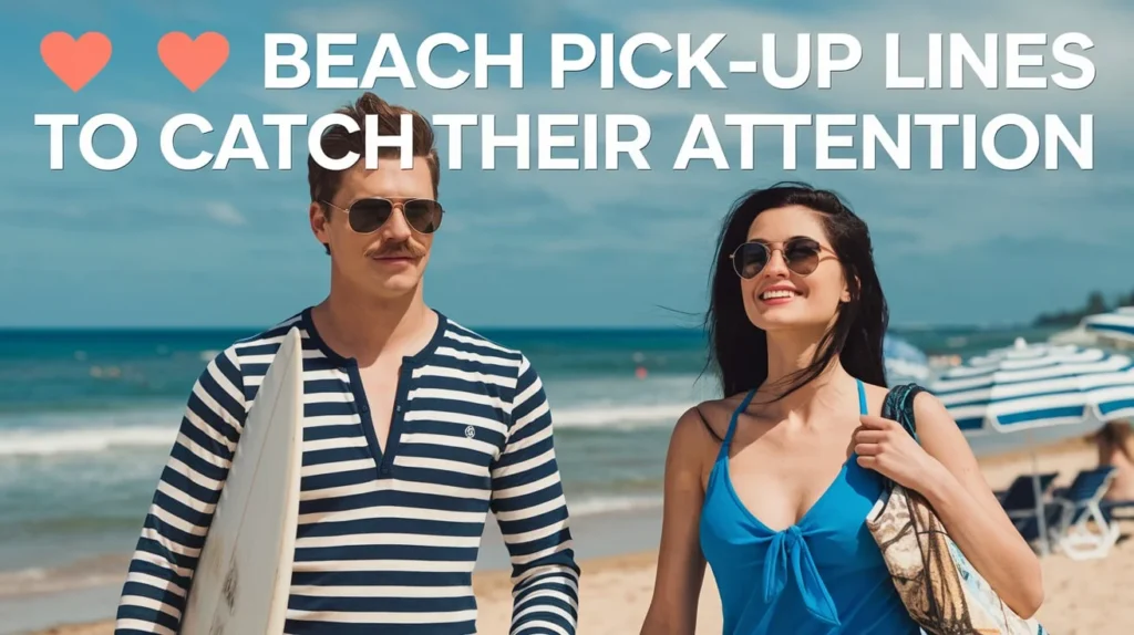 Beach Pick-Up Lines to Catch Their Attention
