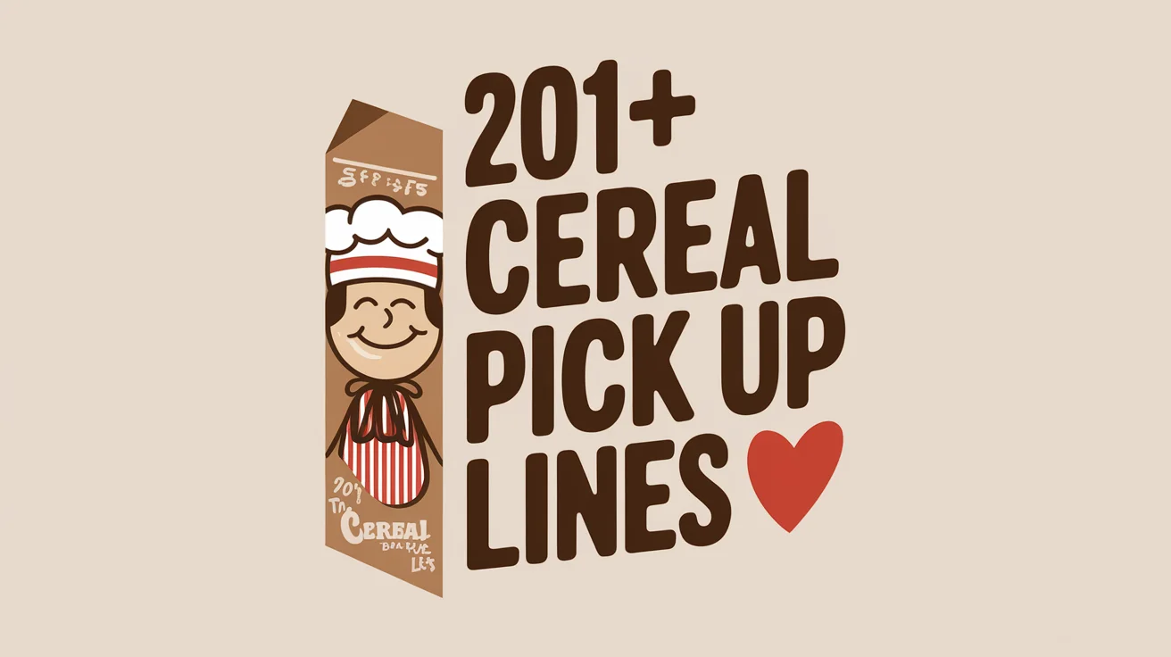 Cereal Pick Up Lines