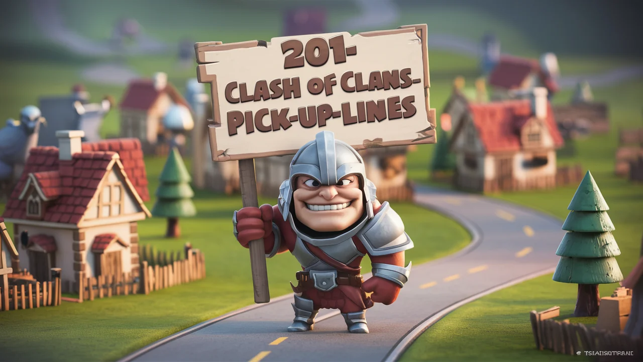 Clash of Clans Pick Up Lines