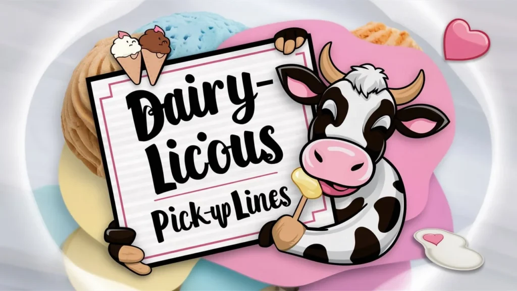 Dairy-Licious Pick Up Lines 