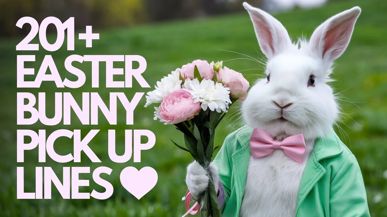 Easter Bunny Pick Up Lines