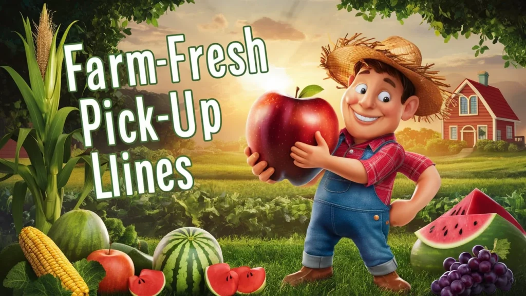 Farm Fresh Pick Up Lines