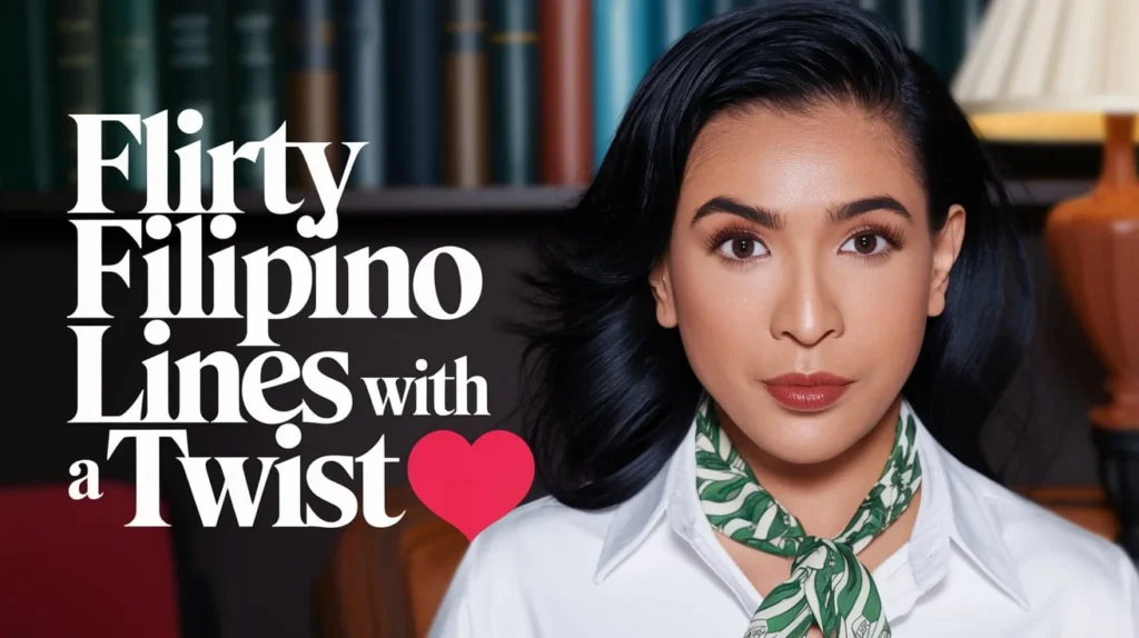 Flirty Filipino Lines with a Twist