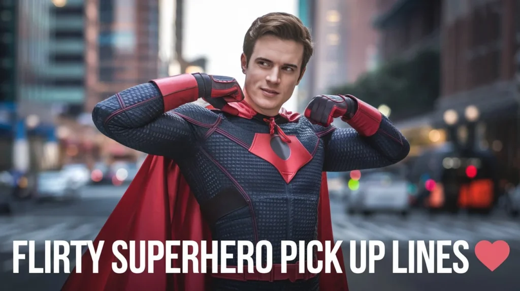 Flirty Superhero Pick Up Lines