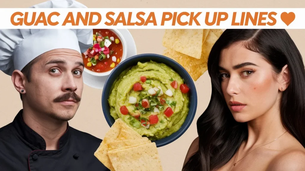 Guac and Salsa Pick Up Lines