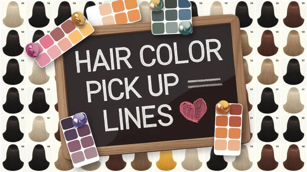 Hair Color Pick Up Lines