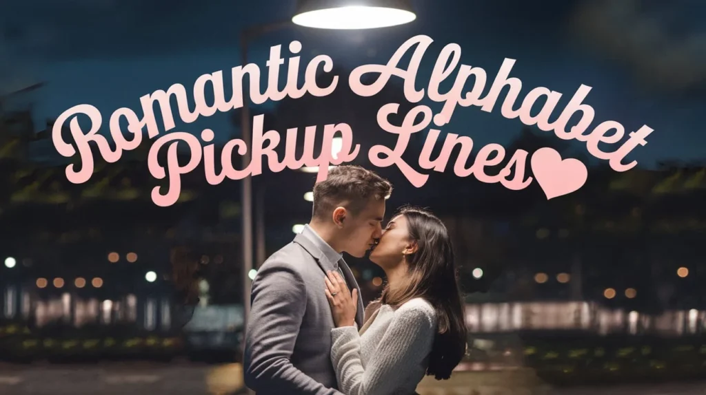 Romantic Alphabet Pickup Lines