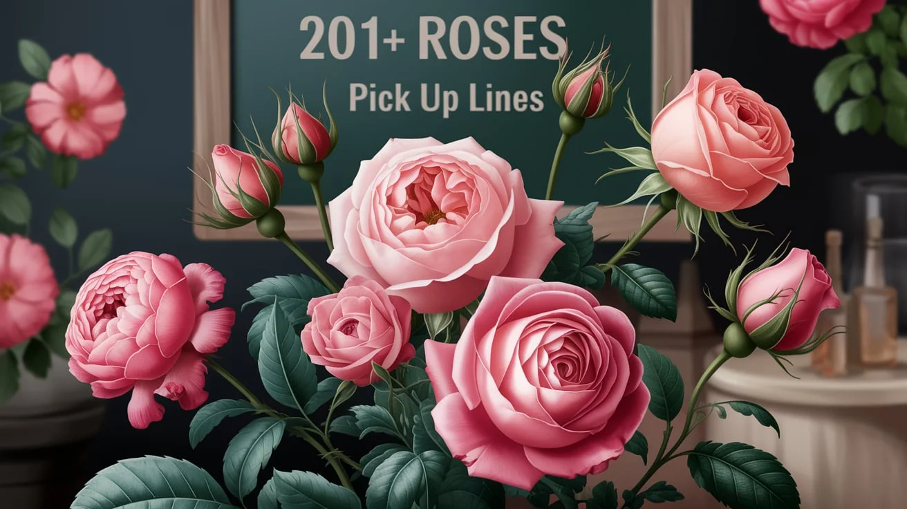 Roses Pick Up Lines