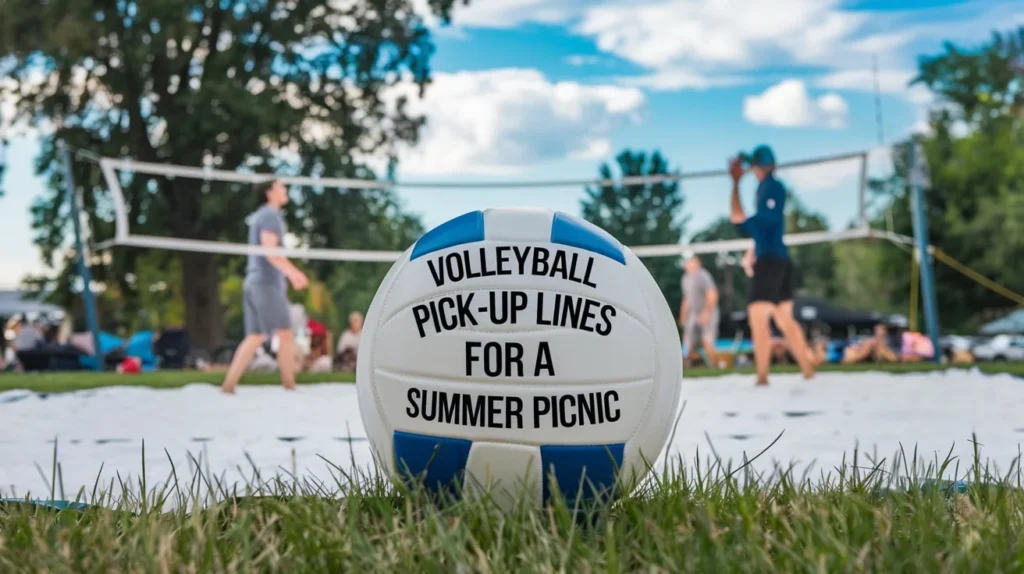 Volleyball Pick-Up Lines for a Summer Picnic