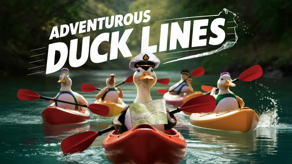 Adventurous Duck Lines