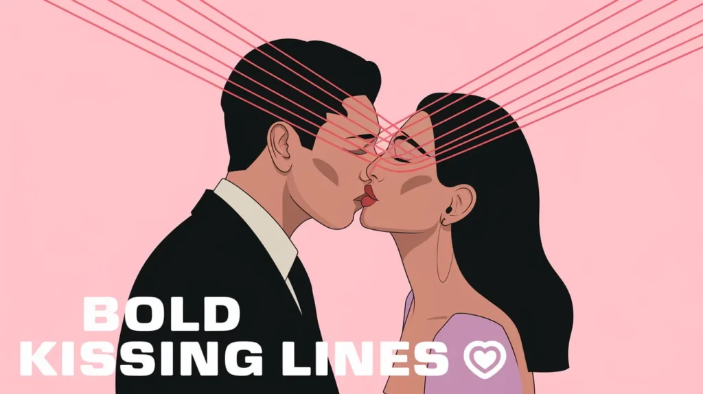 Bold Kissing Lines