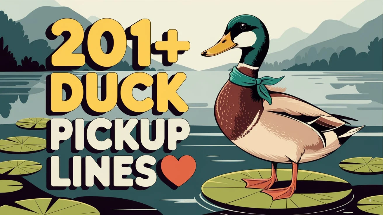 Duck Pickup Lines