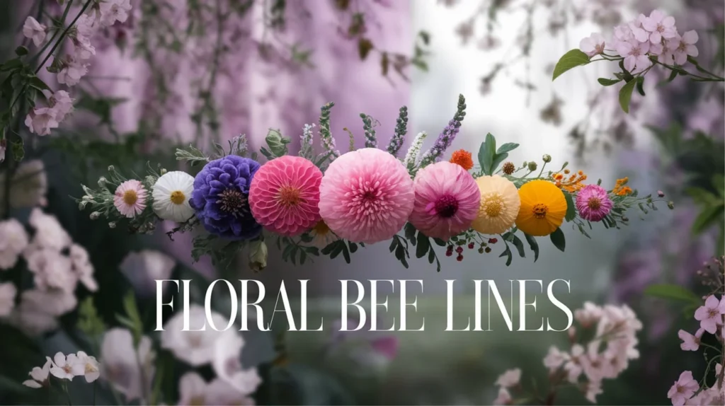 Floral Bee Lines