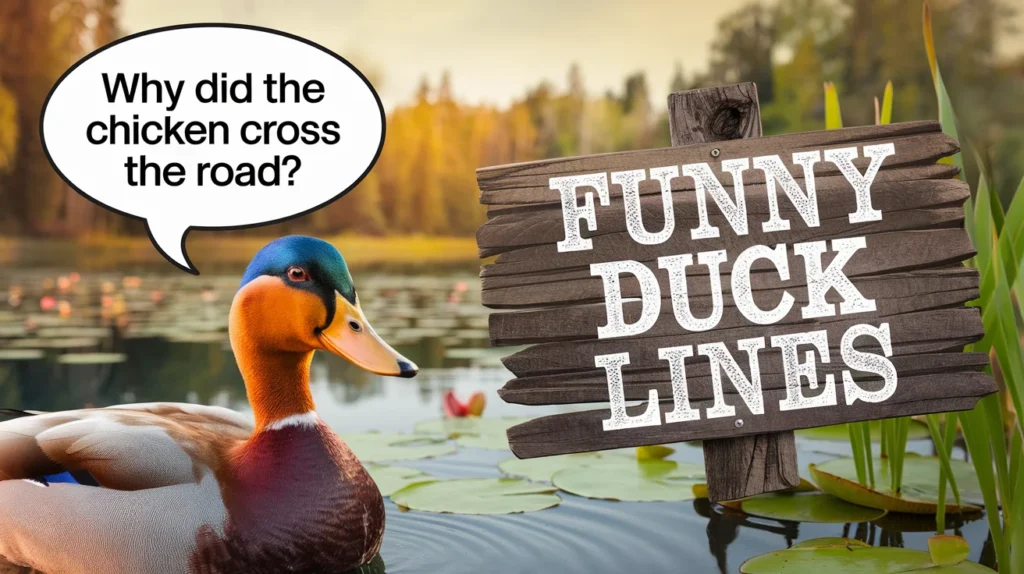 Funny Duck Lines