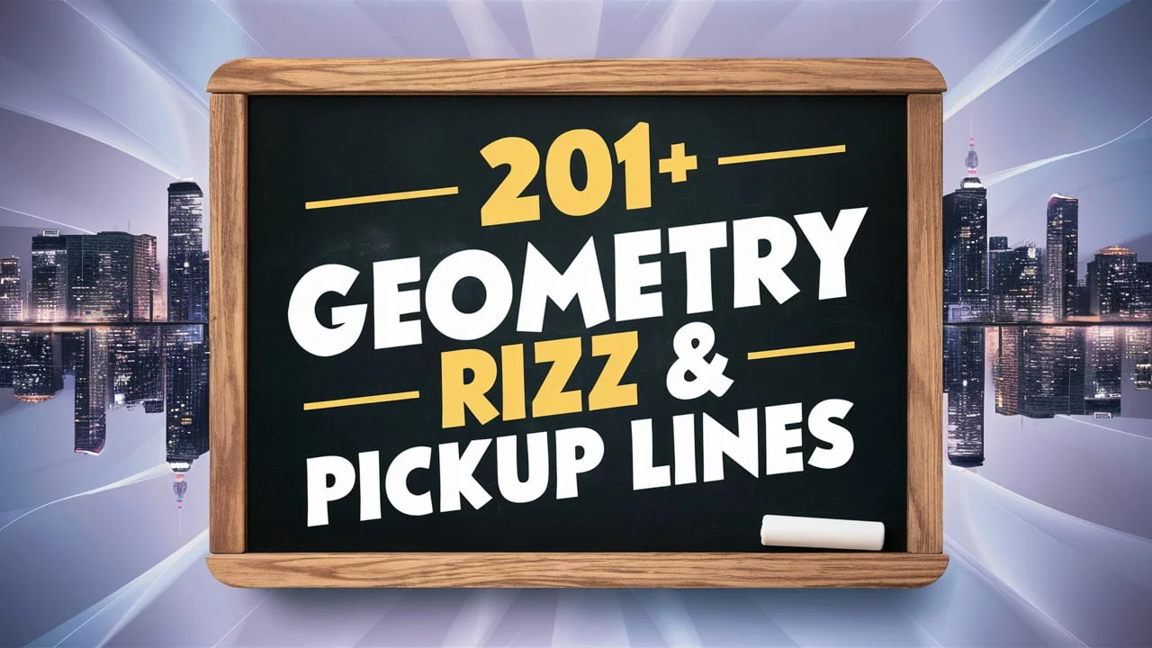 Geometry Rizz & Pickup Lines