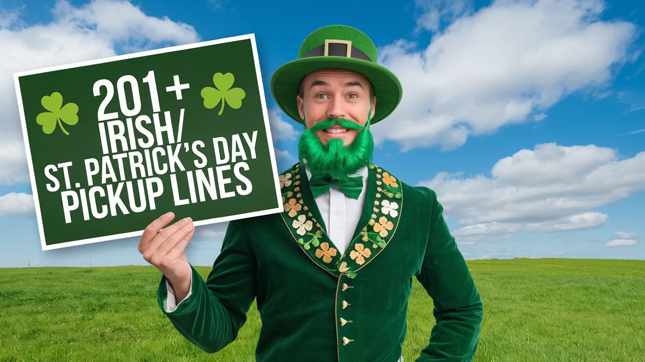 Irish/St. Patrick's Day Pickup Lines