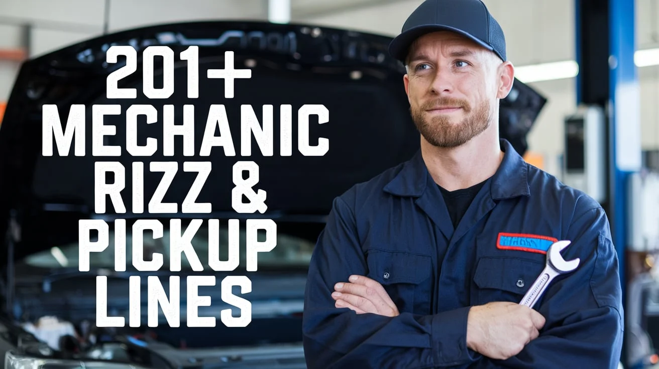 Mechanic Rizz & Pickup Lines