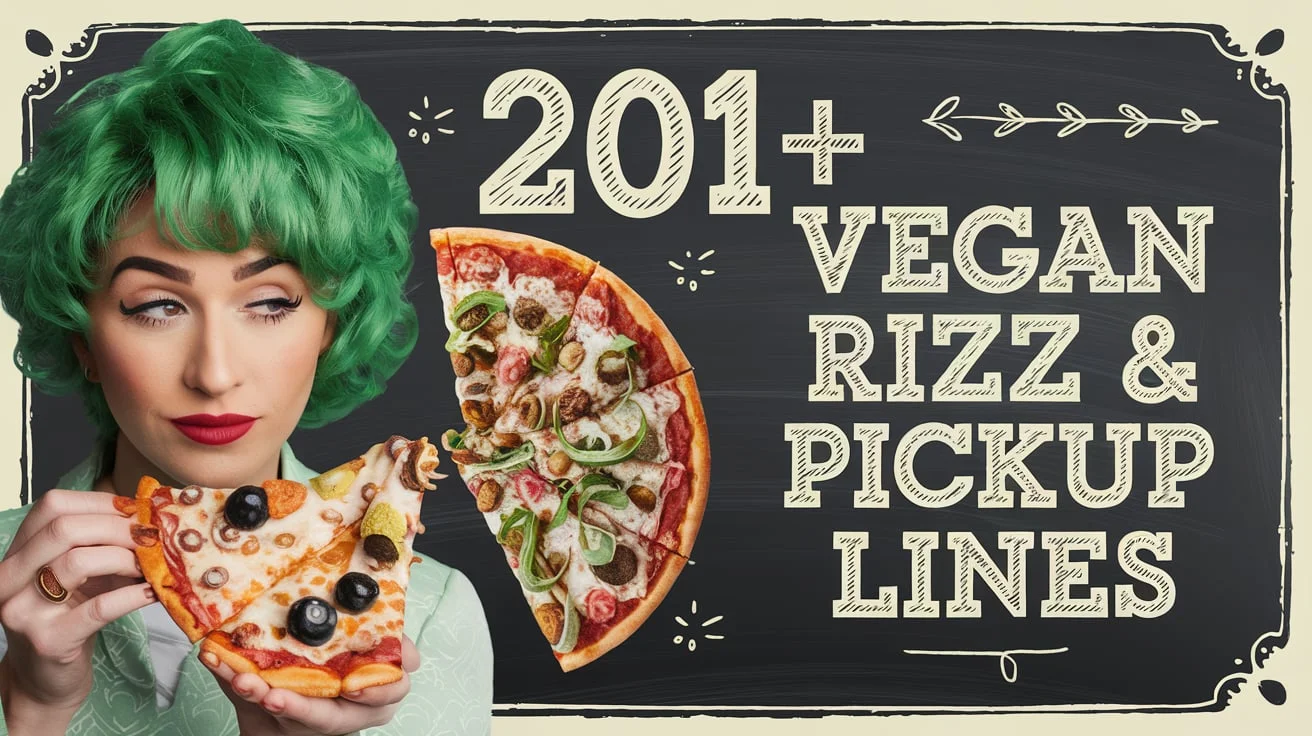 Vegan Rizz & Pickup Lines