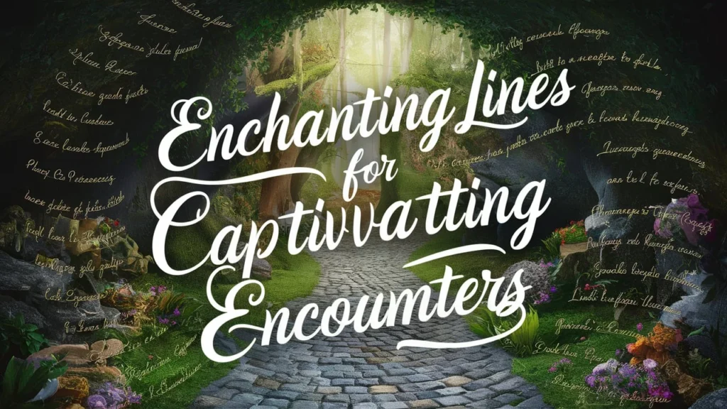 Enchanting Lines for Captivating Encounters