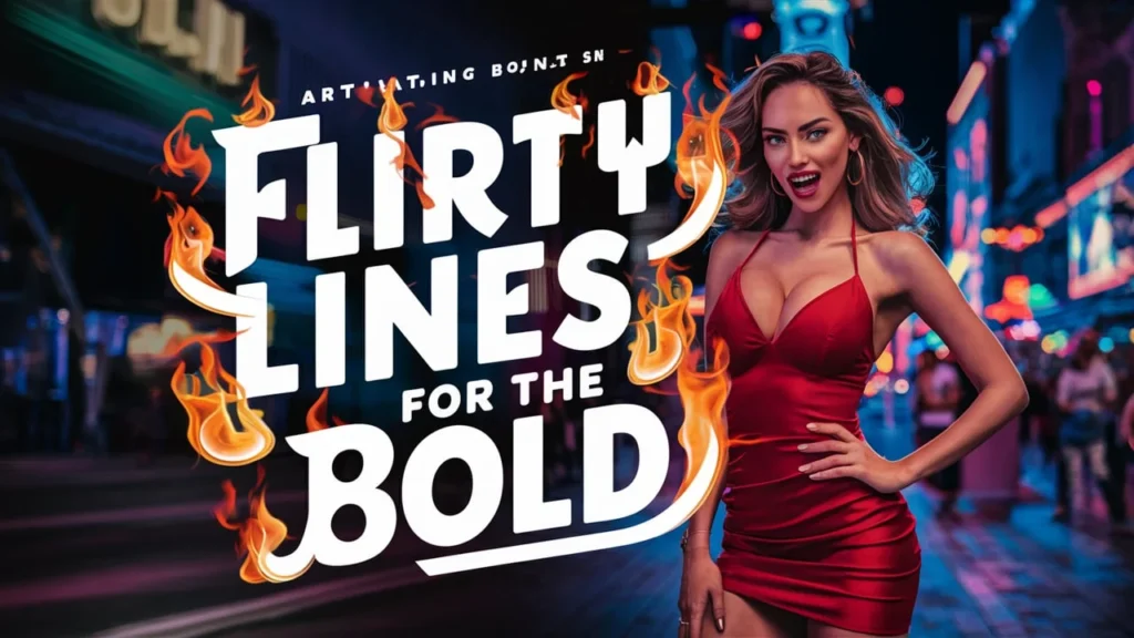 Flirty Lines for the Bold