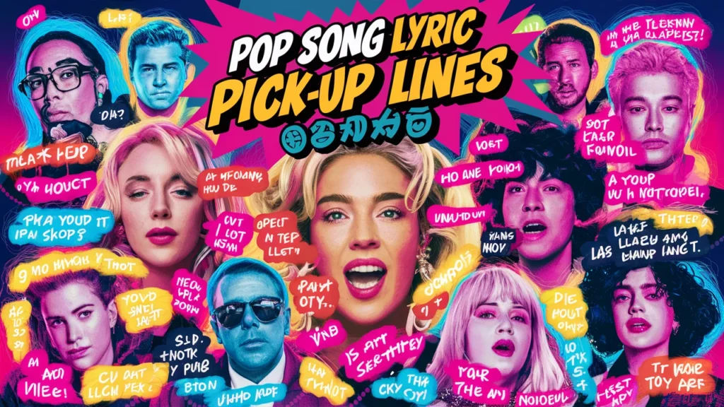 Pop Song Lyric Pick-Up Lines